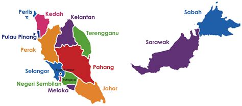 Where Is East Malaysia / Maps of Malaysia and Sarawak / Malaysian ...