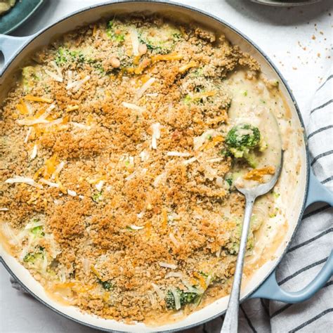 Cheesy Vegan Broccoli Casserole - Crowded Kitchen