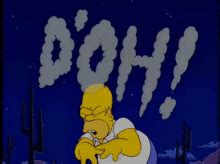 Homer Simpson Doh GIFs | Tenor