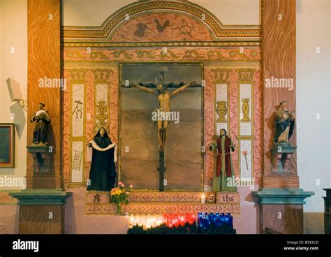 Mission san buenaventura interior hi-res stock photography and images ...