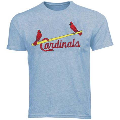 Majestic Threads St. Louis Cardinals Primary Logo Tri-Blend T-Shirt ...