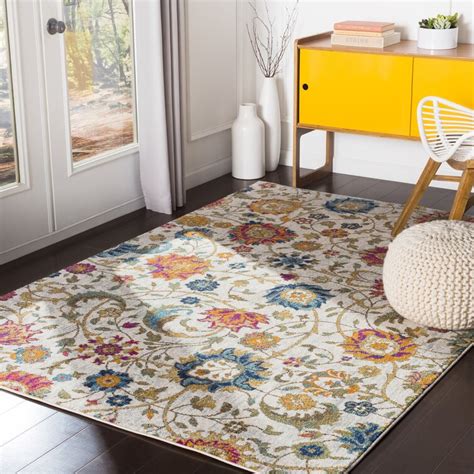 Mistana™ Hillsby Floral Multicolor Area Rug & Reviews | Wayfair.ca