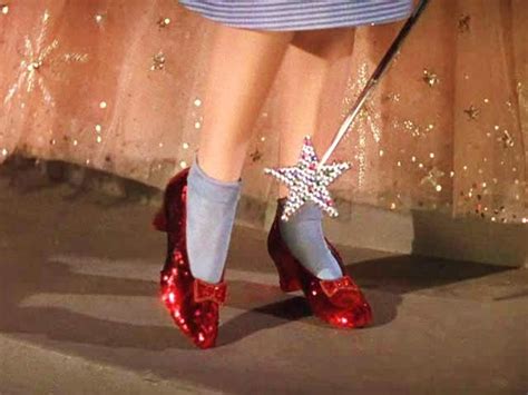 Ruby slippers | Dorothy shoes, Ruby red slippers, Red slippers