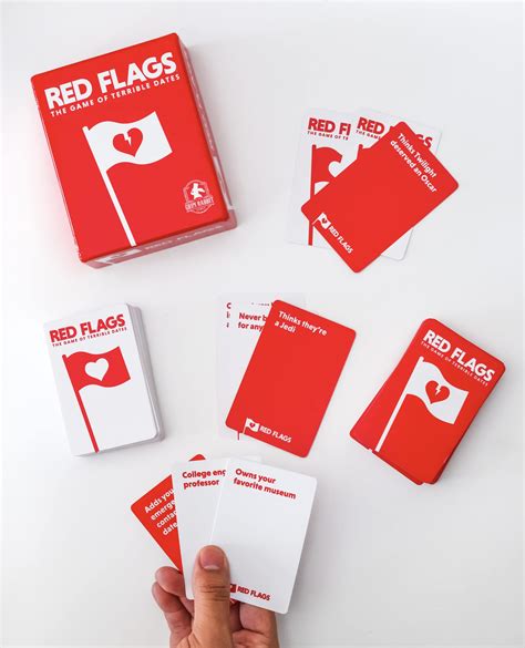 Buy Red Flags: The Game of Terrible Dates | Funny Card Game / Party ...