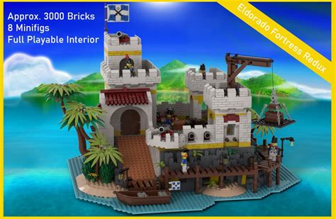 “Eldorado Fortress Redux” by LM71Blackbird – MOCs – The Best Pirate ...