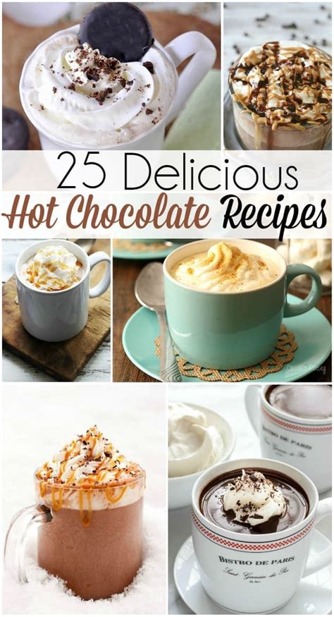 Top 25 Delicious Hot Chocolate Recipes! - I Don't Have Time For That