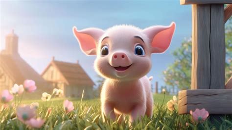 Premium AI Image | The piglet wallpapers hd wallpapers, desktop ...