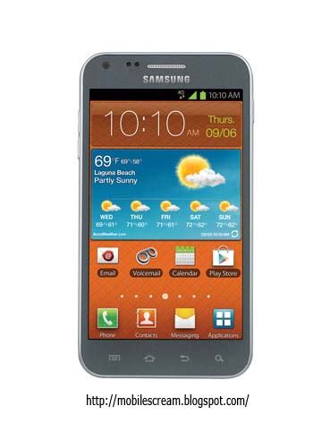 Next generation mobile phone: Samsung Galaxy S® II 4G (Boost Mobile), White