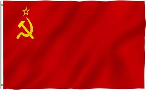 Amazon.com : Anley Fly Breeze 3x5 Foot Soviet Union Flag - Vivid Color ...