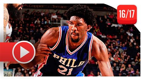 Joel Embiid Full Highlights vs Suns (2016.12.23) - 27 Pts, 7 Reb - YouTube