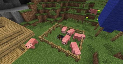 Pig farm Minecraft Project