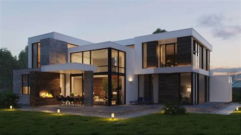 Modern Home Exteriors with Stunning Outdoor Spaces | Facade house ...