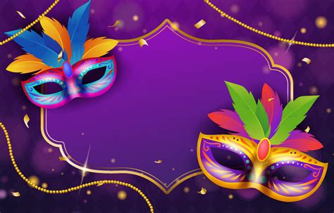 Mardi Gras Mask Background 4560936 Vector Art at Vecteezy