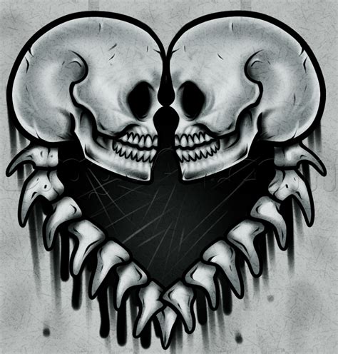 How to Draw Skulls, Step by Step, Skulls, Pop Culture, FREE Online ...