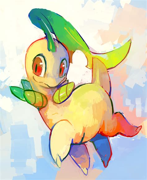 bayleef by extyrannomon on DeviantArt