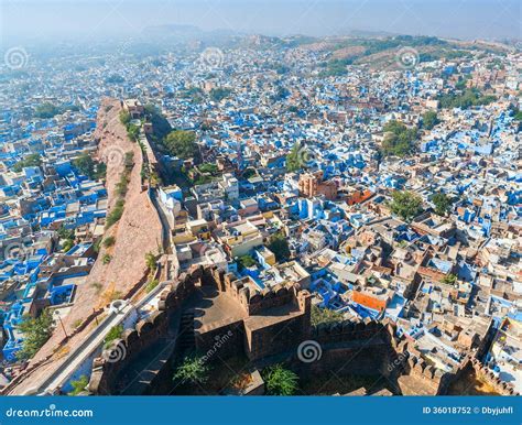 Jodhpur - Blue City.Rajasthan, India, Stock Photography - Image: 36018752