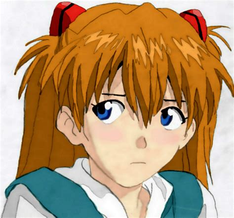 Asuka Shikinami (Rebuild of Evangelion) Colored 2 by Haloassissan403 on ...