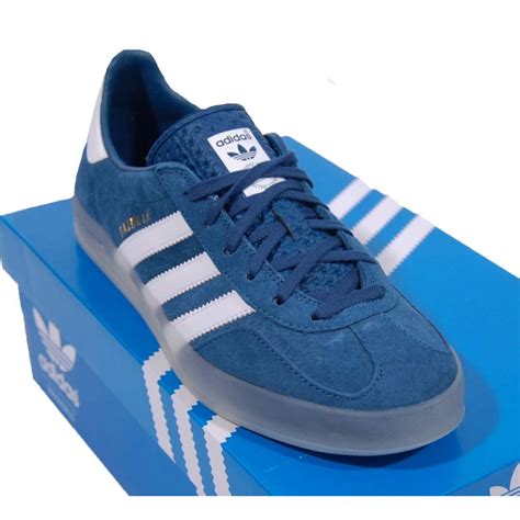 Adidas Originals Gazelle Indoor Tribe Blue - Mens Shoes from Attic ...