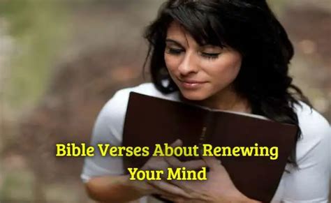 [Best] 50+Bible Verses About Renewing Your Mind - KJV Scripture