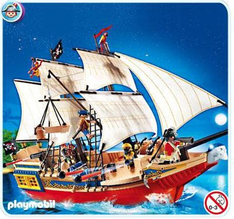 Playmobil Pirates Pirate Ship Set 4290 - ToyWiz