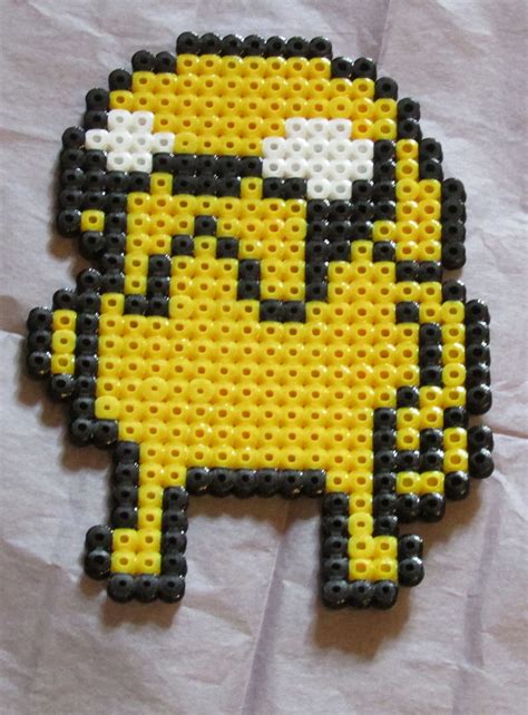 Jake Adventure Time hama perler beads by Keely Jade Jake Adventure Time ...