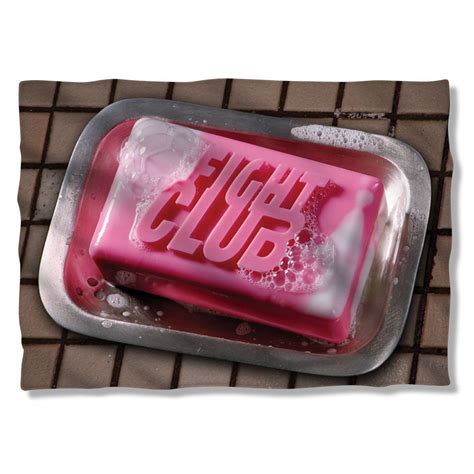 Fight Club 1999 Dramatic Action Movie Bar of Soap Logo Pillow Case ...