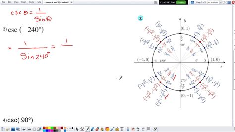 Trigonometric Table Of Exact Values For Unit Circle | Cabinets Matttroy