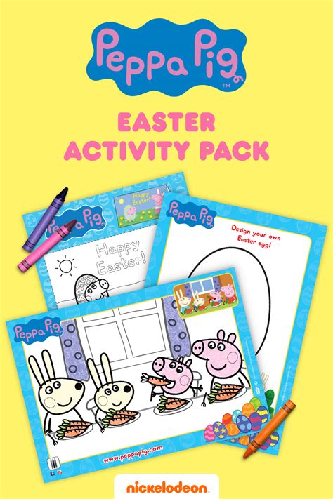 Peppa Pig Easter Activity Pack | Nickelodeon Parents