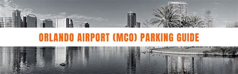 Orlando Airport (MCO) Parking Guide: Terminal & Offsite Parking Rates