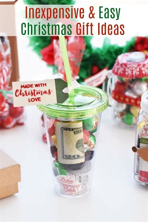 Easy and Affordable Homemade Christmas Gift Ideas