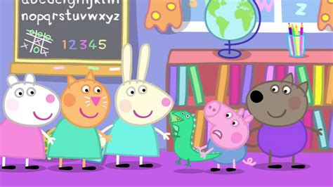 Peppa Pig A Escolinha Em Portugues do Brasil S1E06 Completo - YouTube