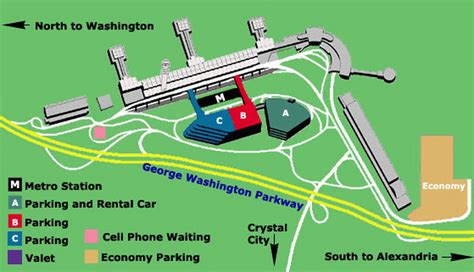 Airport Parking Map - reagan-national-airport-parking-map.jpg