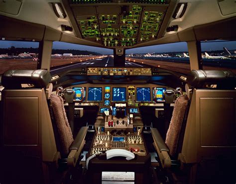 Boeing 747 Cockpit Wallpaper