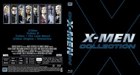 X-Men Complete Collection - Movie Blu-Ray Scanned Covers - X-Men ...