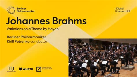 Brahms: Variations on a Theme by Haydn / Petrenko · Berliner ...