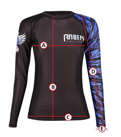 Size Charts – Raven Fightwear