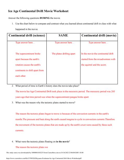 Continental Drift Facts, Worksheets, Theory, Evidence, Criticism ...