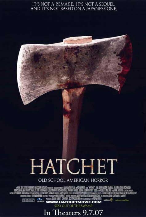 Hatchet Movie Posters From Movie Poster Shop