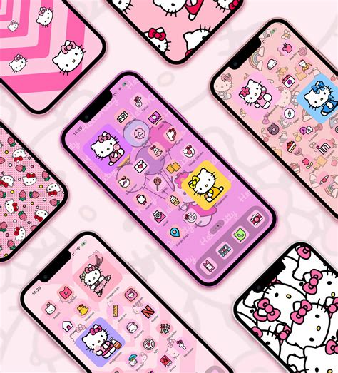 Hello Kitty App Icons 4 iPhone - Sanrio Aesthetic App Icons ﾐ・ ・ﾐ