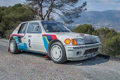 1984 - 1986 Peugeot 205 T16 Group B - Images, Specifications and ...