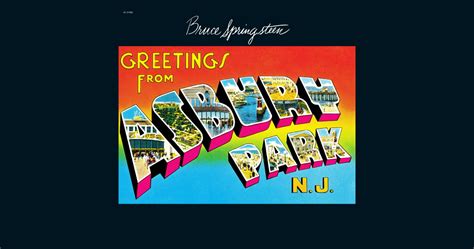 ‘Greetings From Asbury Park’: Bruce Springsteen Marks Debut Album's ...