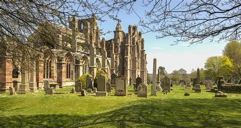 Melrose Abbey Scotland 1 Photograph by Paul Cannon | Fine Art America