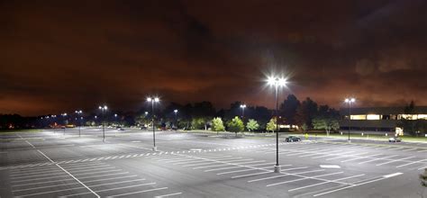 LED parking lot lighting – VOLT ELECTRIC, INC.