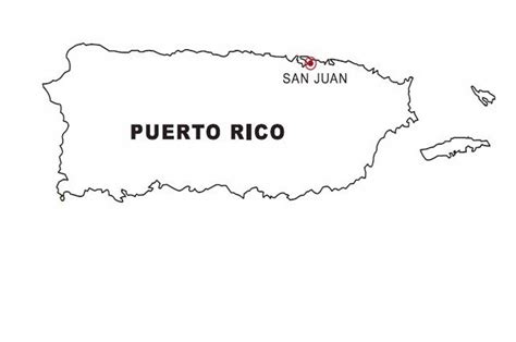 Puerto Rico Map Coloring | COLOR AREA