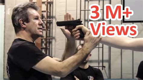 KRAV MAGA TRAINING • The Fastest gun disarm (Tutorial) - YouTube