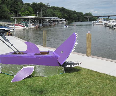 This is an easy way to create a cardboard boat. Why build a cardboard ...