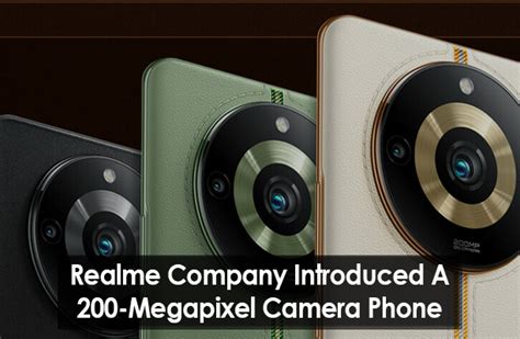 Realme Company Introduced 200 Megapixel Camera Phone - MKS