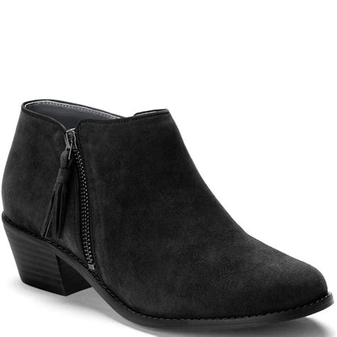 Vionic Women's Serena Ankle Boots - Black | elliottsboots