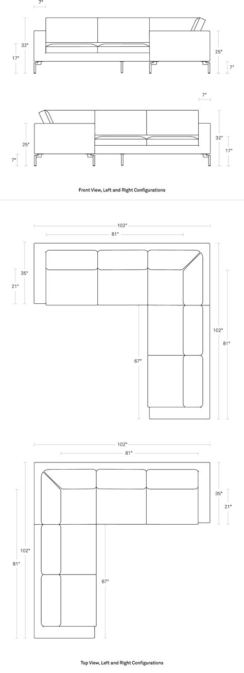 Small Sectional Sofa Size | www.resnooze.com