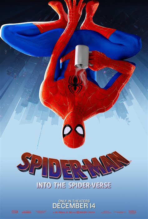 All six spiders in Spider-Man: Into the Spider-Verse big HD posters ...